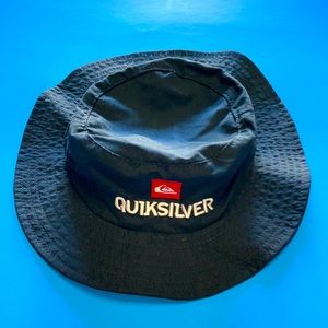Quicksilver Black Bucket Hat